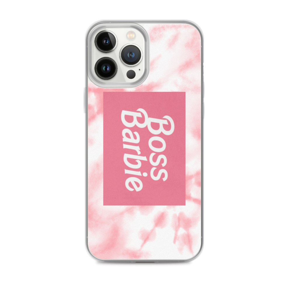 boss barbie pink Clear Case for iPhone®