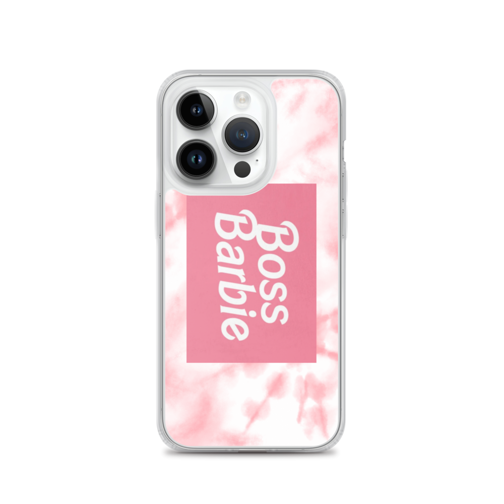 boss barbie pink Clear Case for iPhone®