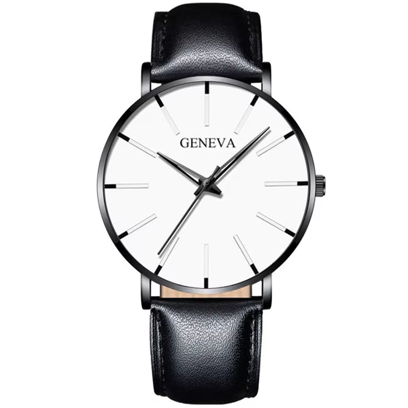 Reloj Hombre 2023 Watch Men Minimalist Ultra Thin Watches Men'S Fashion Stainless Steel Mesh Belt Quartz Watch Relogio Masculino