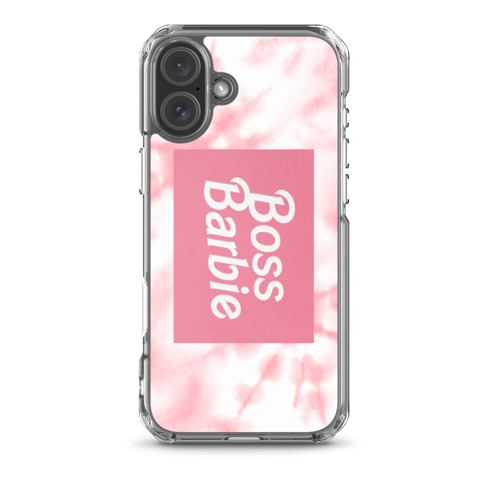 boss barbie pink Clear Case for iPhone®