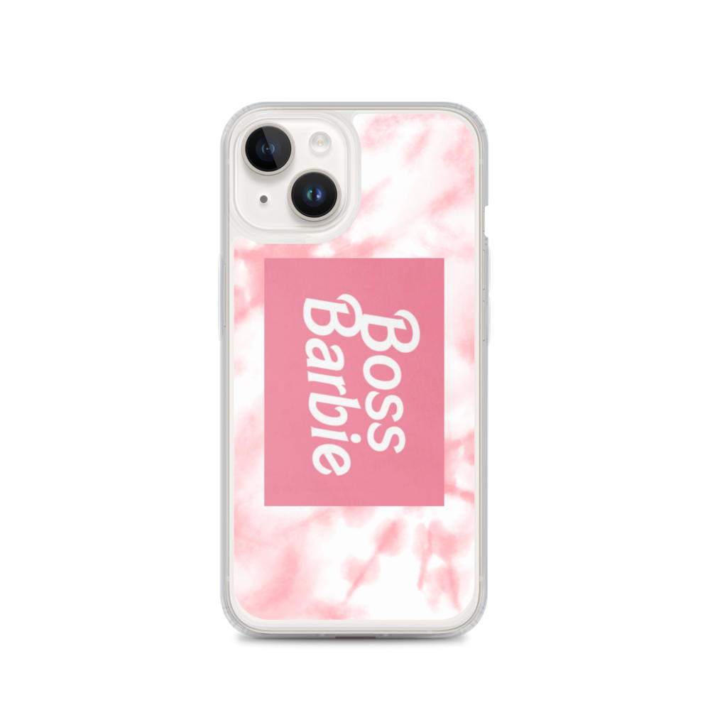 boss barbie pink Clear Case for iPhone®