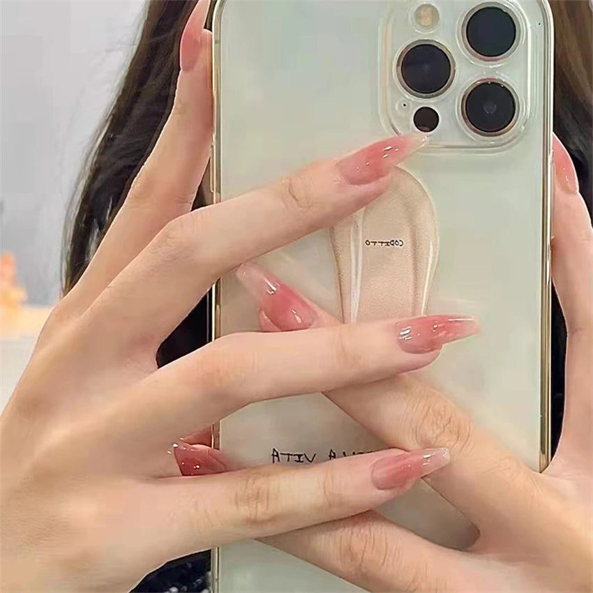 24Pcs/Set Dark Spice Wearable Black Press on Nail Tips Full Cover Fake Nails with Design Butterfly Lovely Girls False Nails Art