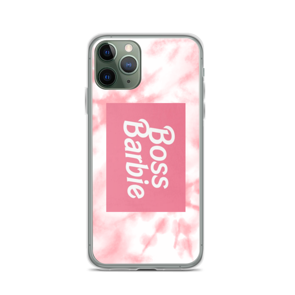 boss barbie pink Clear Case for iPhone®