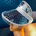 Ladies' Decorative Glass Sequin Party Hat disco