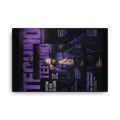 Techno rave jules devi Thin Canvas (in)