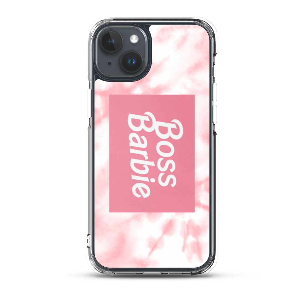 boss barbie pink Clear Case for iPhone®