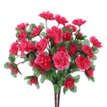 1/4Pcs Artificial Silk Azalea Flowers for Home Garden Indoor Outdoor Decoration Wedding Party Table Christmas Decor Rose Bouquet