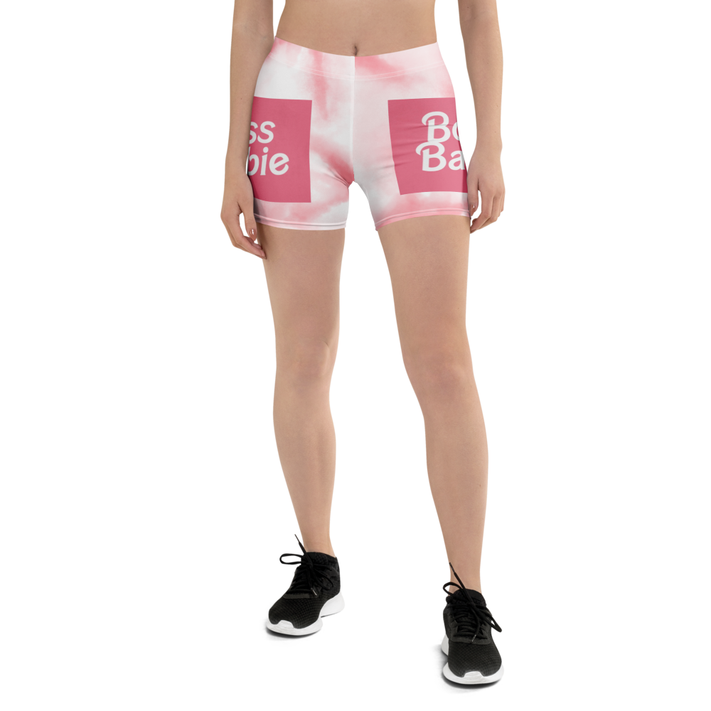 pink boss barbie All-Over Print Shorts