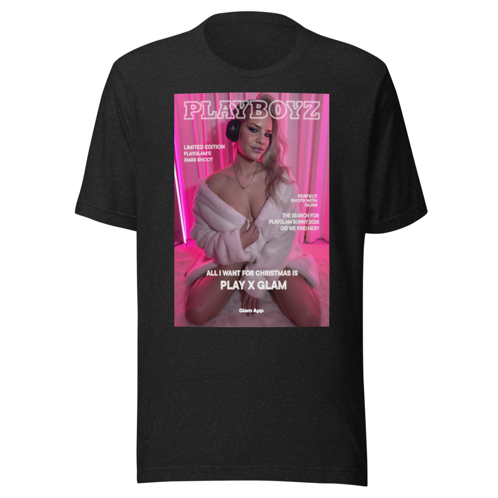 Playboy pink blonde sexy Unisex Staple T-Shirt | Bella + Canvas 3001
