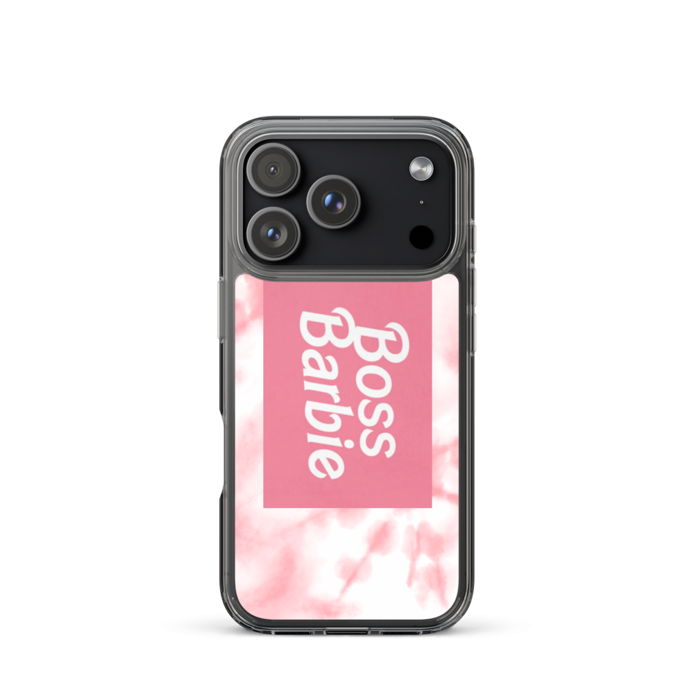 boss barbie pink Clear Case for iPhone®