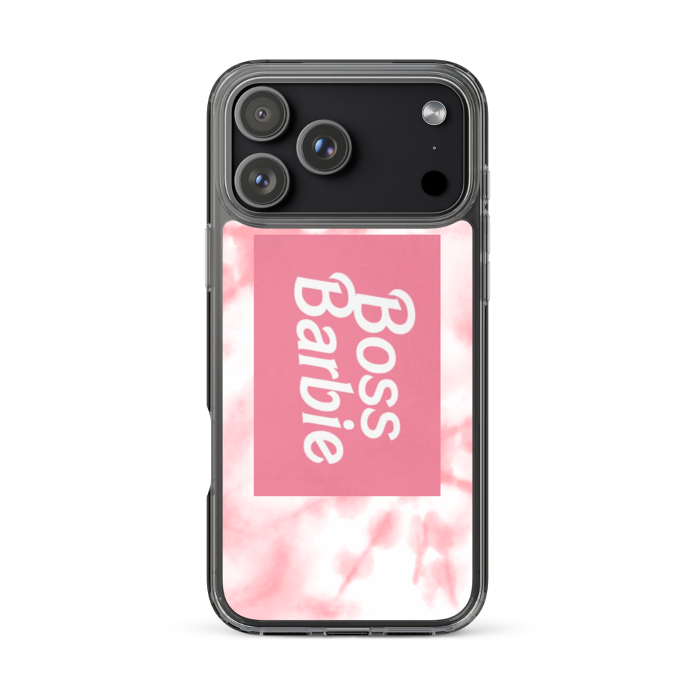 boss barbie pink Clear Case for iPhone®