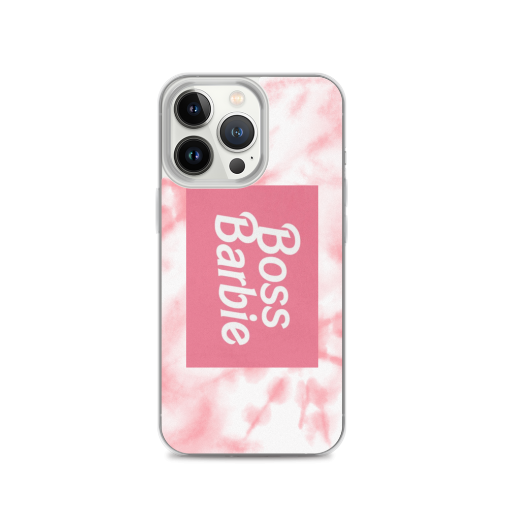 boss barbie pink Clear Case for iPhone®