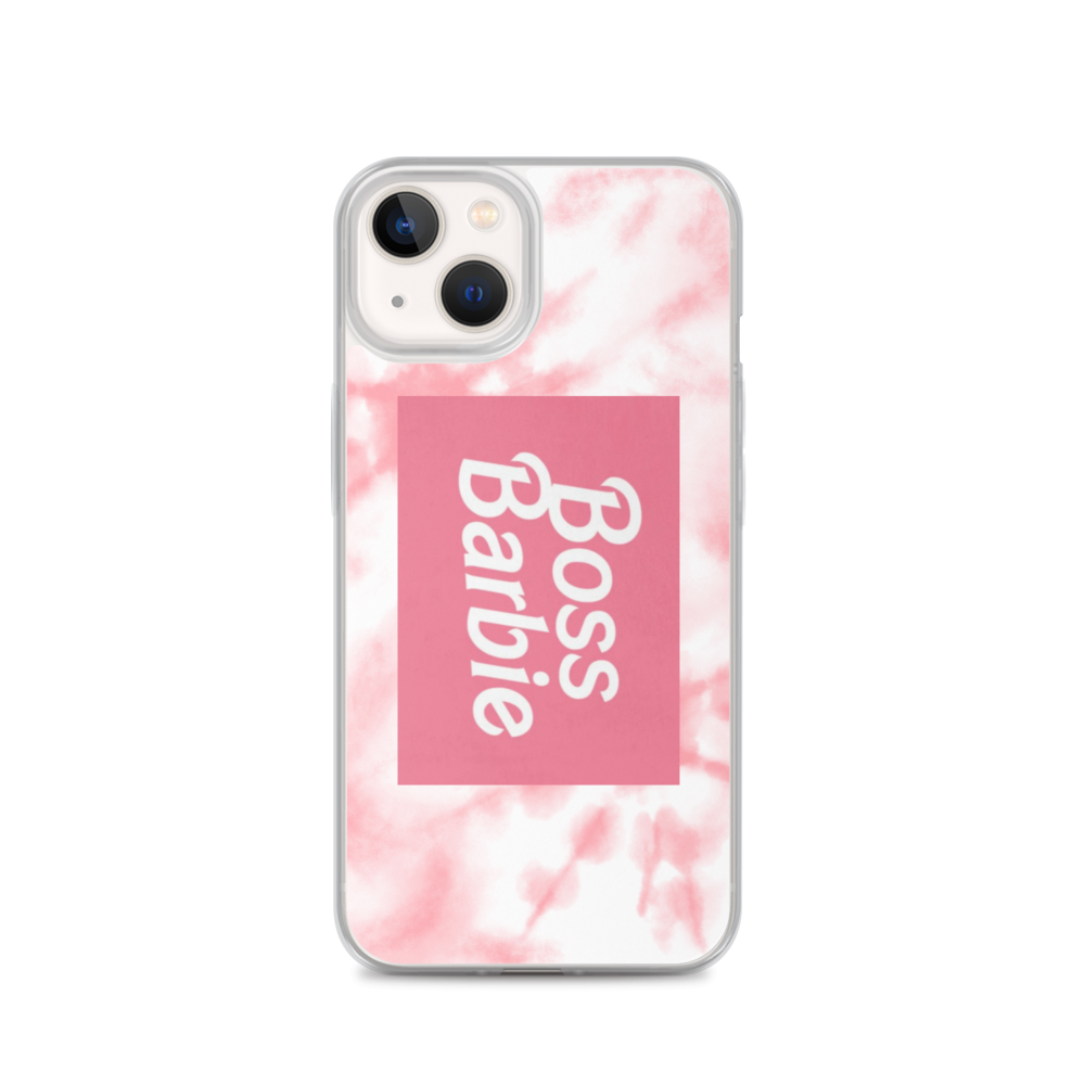 boss barbie pink Clear Case for iPhone®