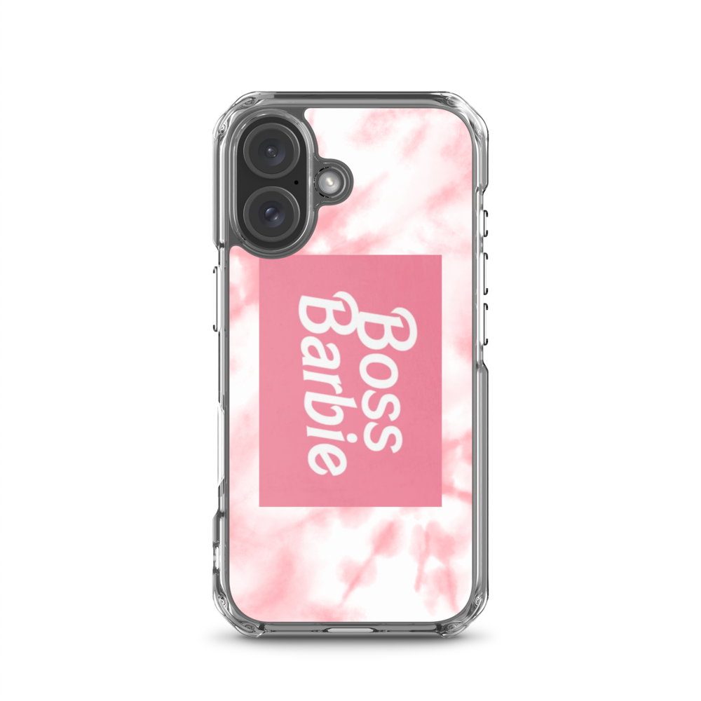 boss barbie pink Clear Case for iPhone®
