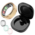 2024  R10 Smart Ring for Men Women, with Charging Case 39 Days Battery Life, Health and Sleep Monitor, 5ATM Waterproof