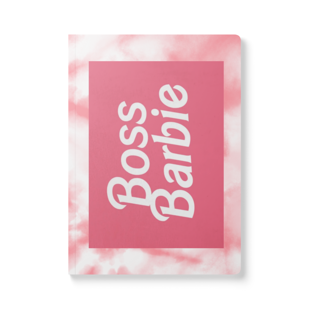 boss barbie Softcover Journal with Inside Prints