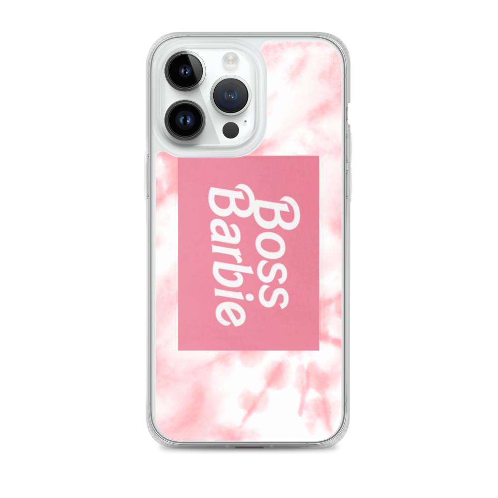 boss barbie pink Clear Case for iPhone®