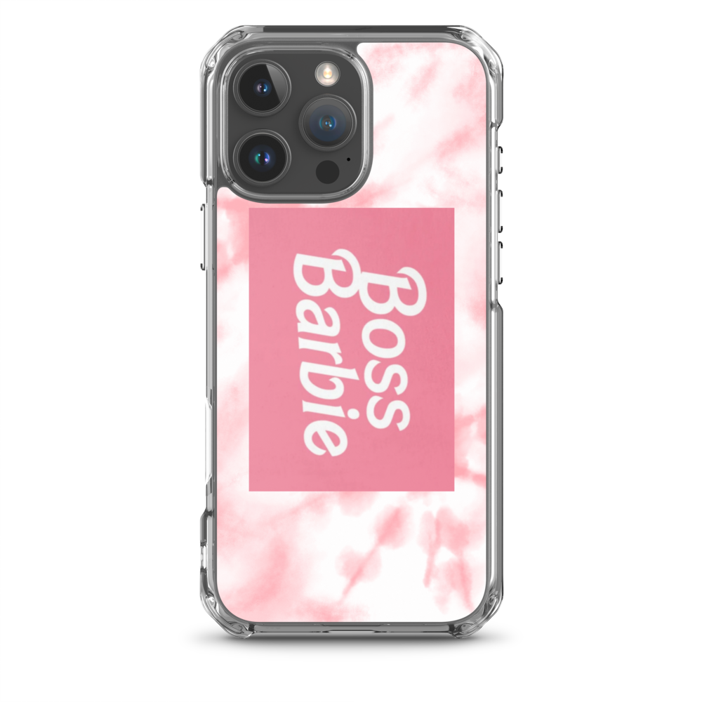 boss barbie pink Clear Case for iPhone®
