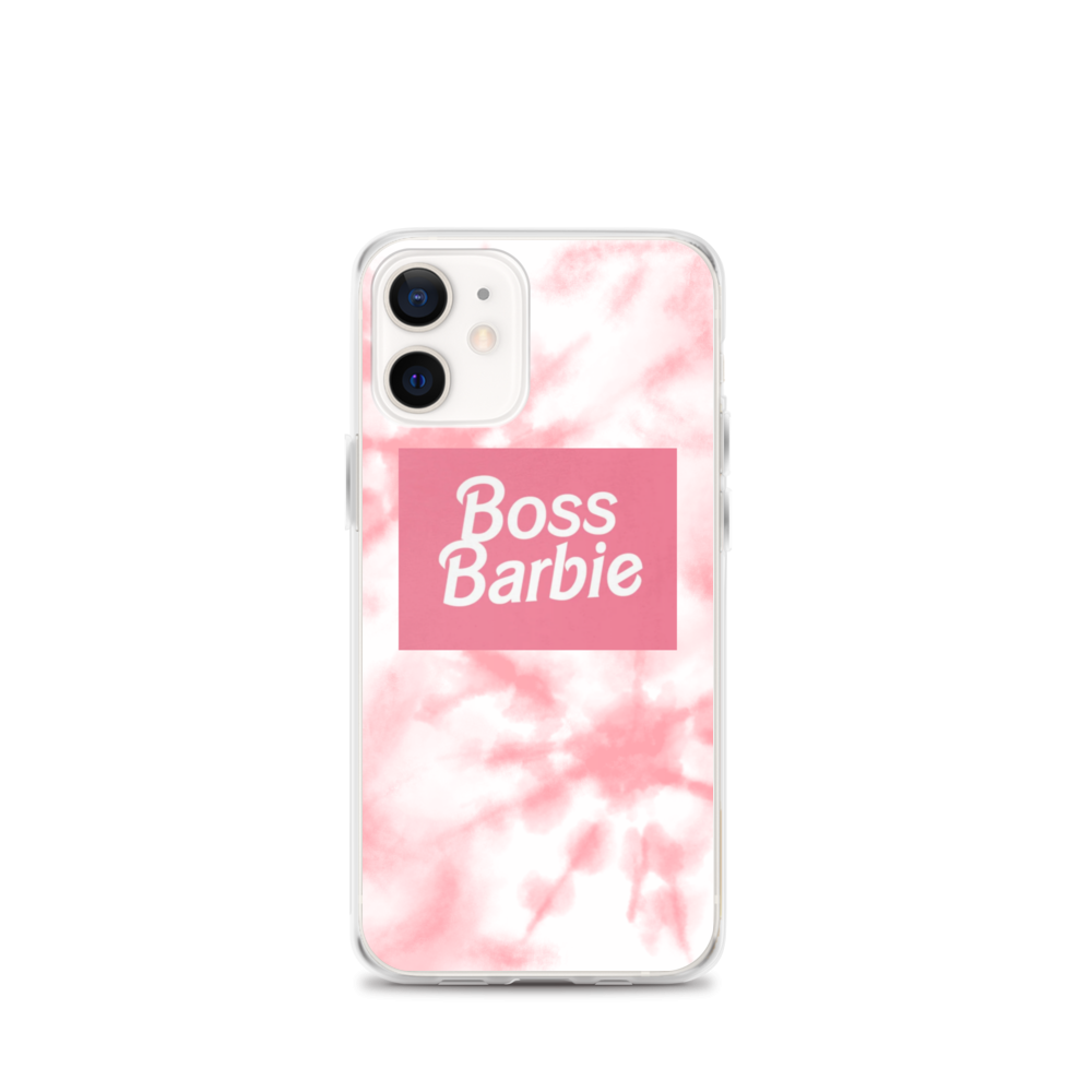 pink boss barbie Clear Case for iPhone®