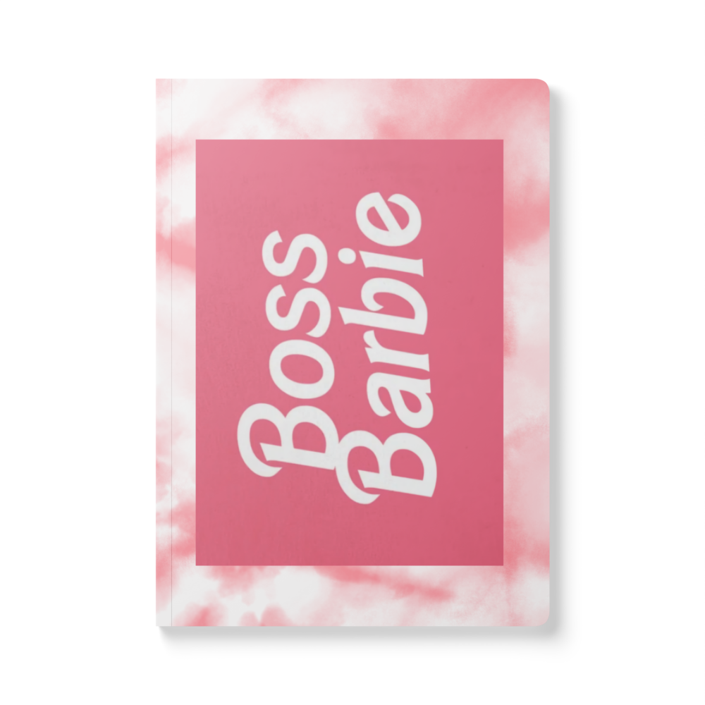 boss barbie Softcover Journal with Inside Prints