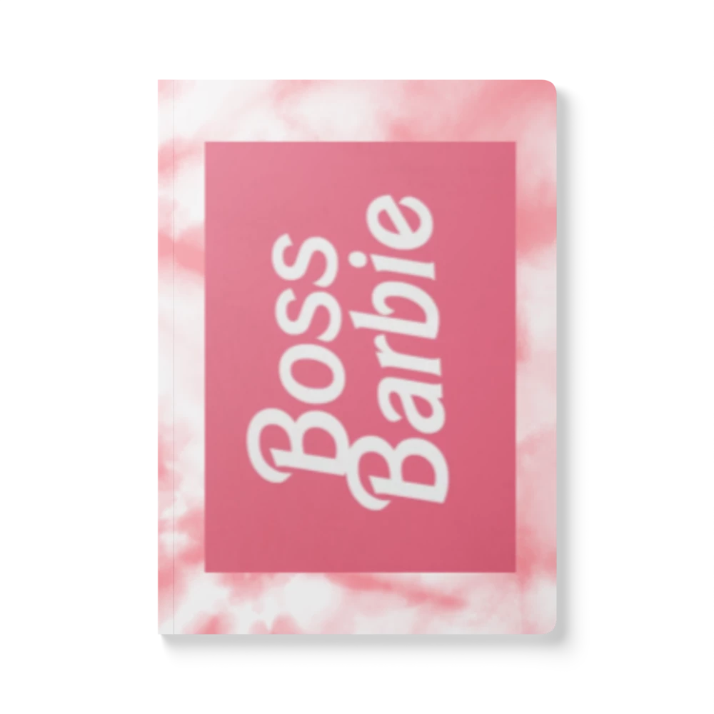 boss barbie Softcover Journal with Inside Prints