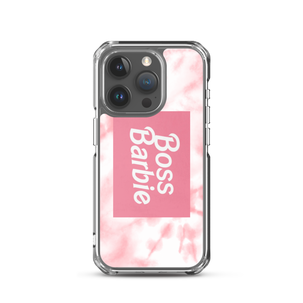 boss barbie pink Clear Case for iPhone®