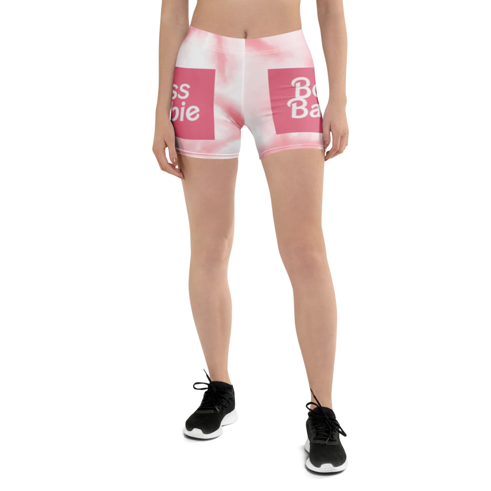 pink boss barbie All-Over Print Shorts