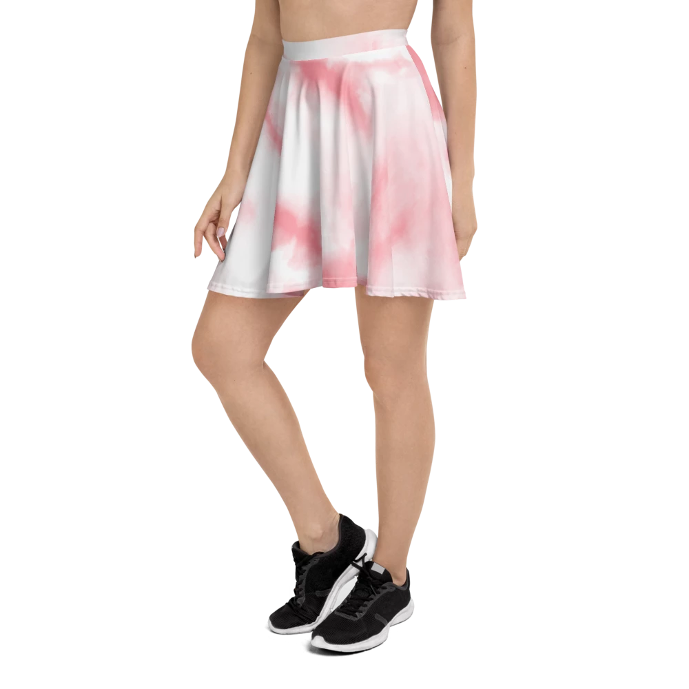 pink sport Skater Skirt
