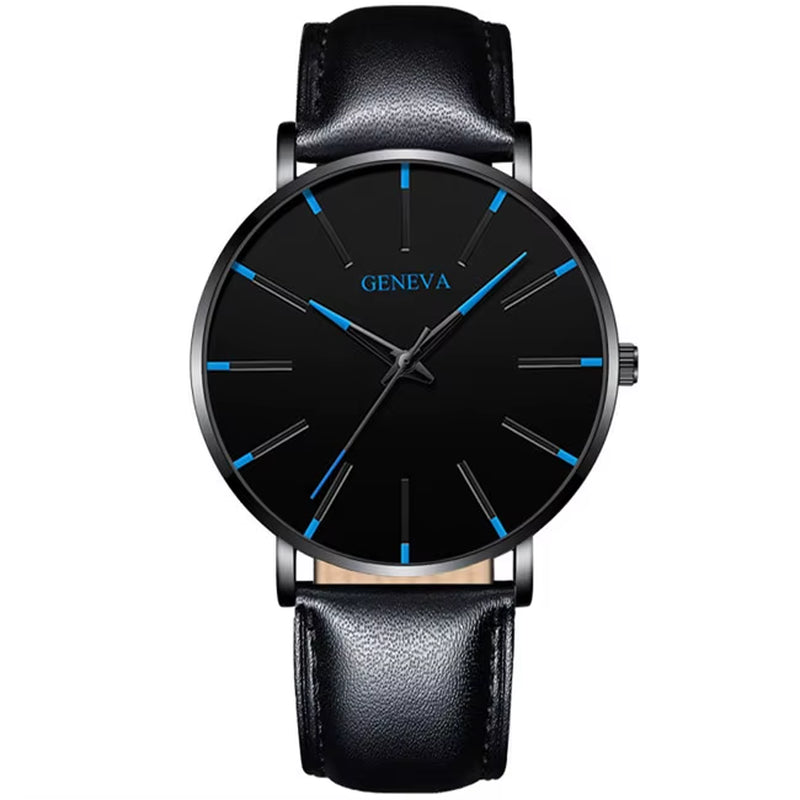 Reloj Hombre 2023 Watch Men Minimalist Ultra Thin Watches Men'S Fashion Stainless Steel Mesh Belt Quartz Watch Relogio Masculino