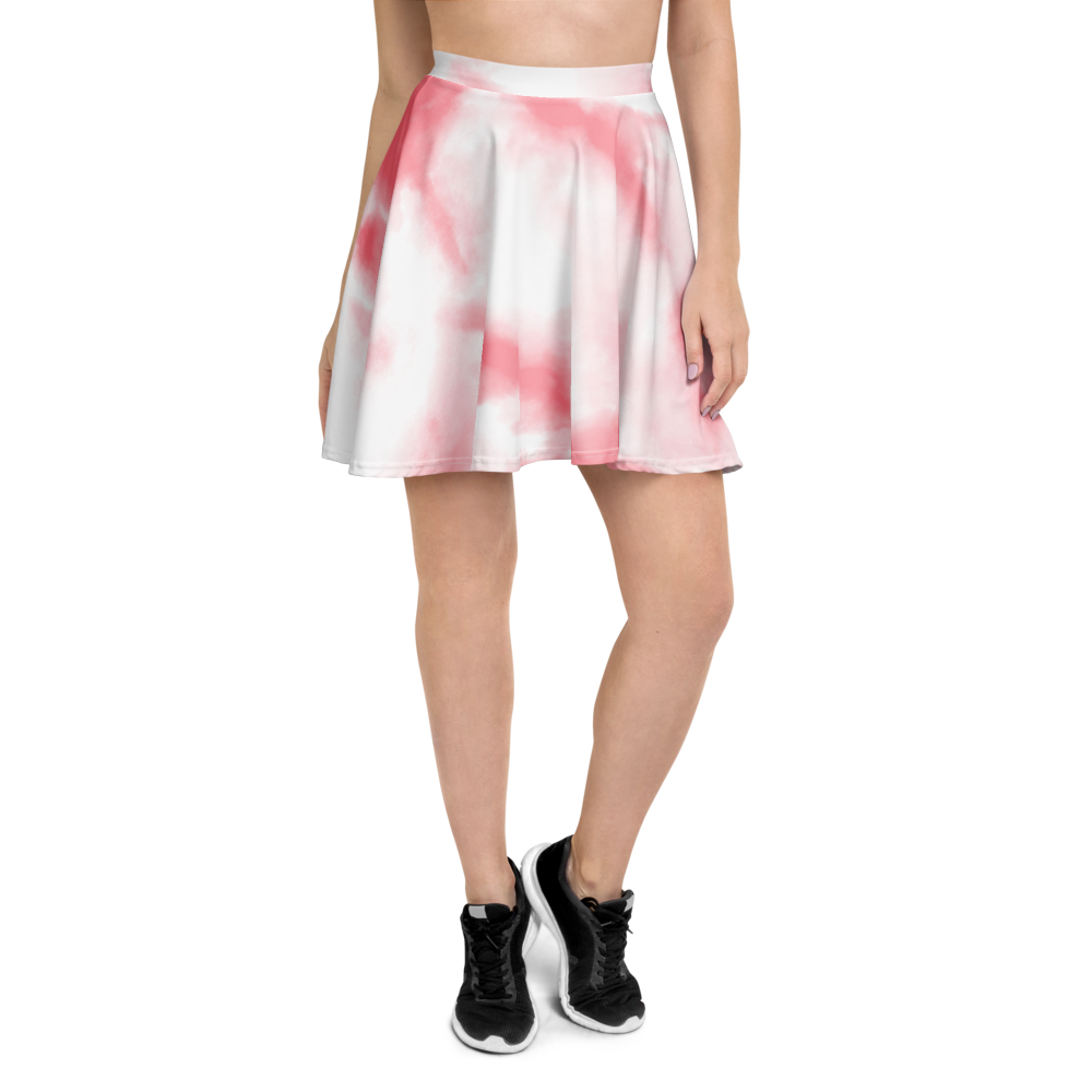 pink sport Skater Skirt