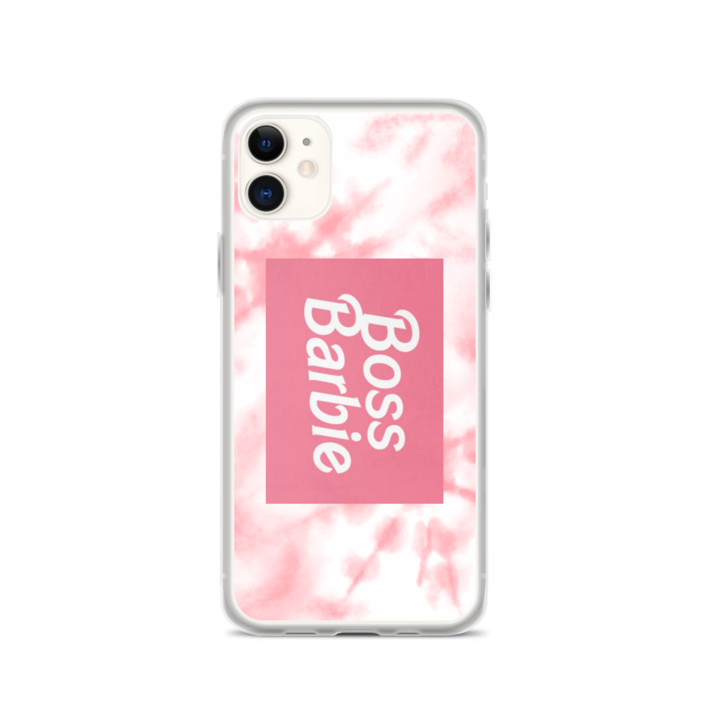 boss barbie pink Clear Case for iPhone®