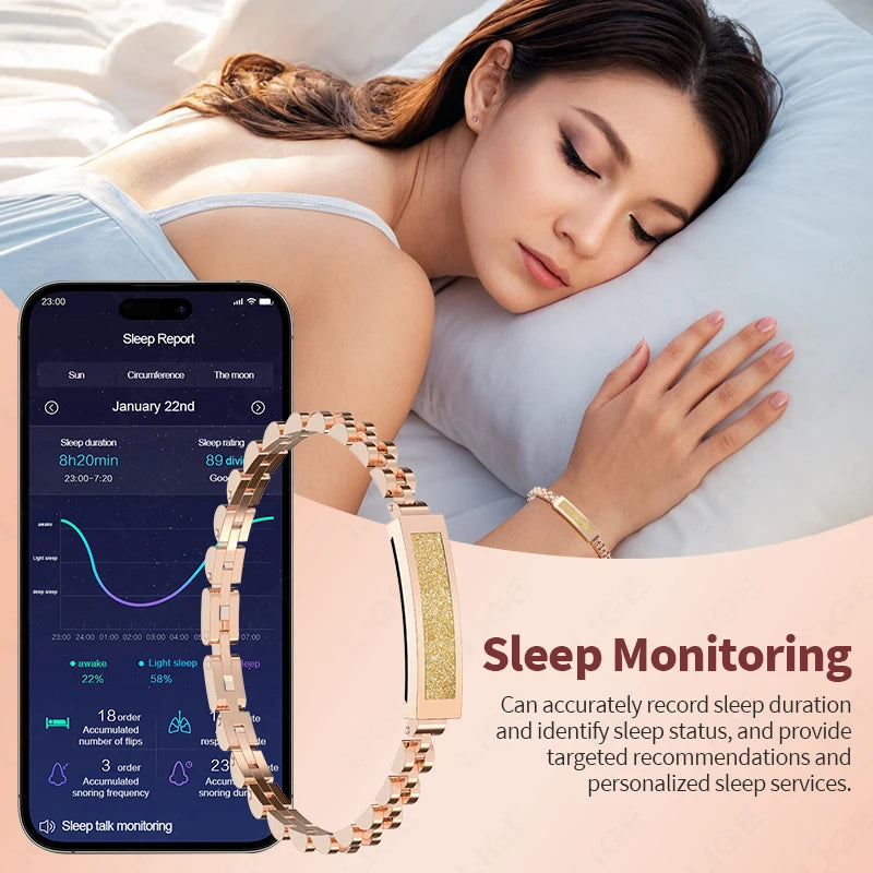 Fashion Smartwatch for Couple GPS Sport Fitness Bracelet Band Heart Rate Sleep Monitor Smart Wristband IP68 Waterproof Pedometer